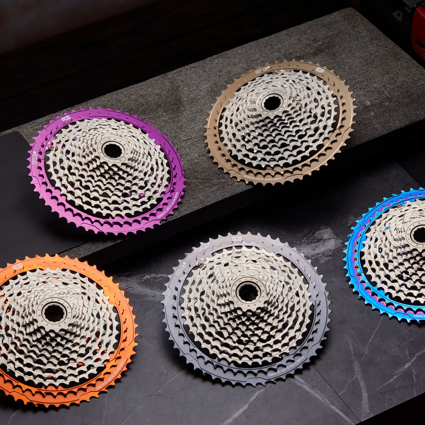 Helix Race 12sp 13-52T Cassette Aluminum & Steel Replacement Clusters e*thirteen Europe GmbH