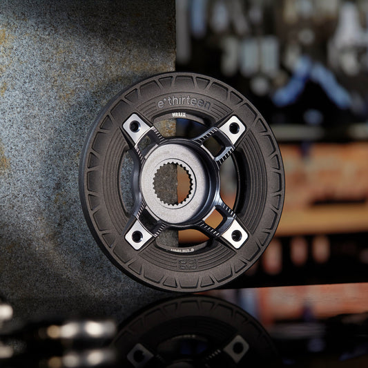 Turbocharger Race 104BCD e*spec Spider, Bashguard and Chainring ethirteen Europe GmbH